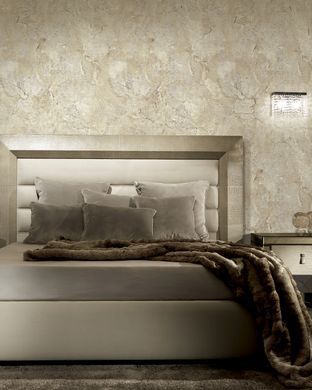 Виниловые обои на флизелиновой основе Emiliana Parati Carrara Best CB82608 Бежевый Под мрамор