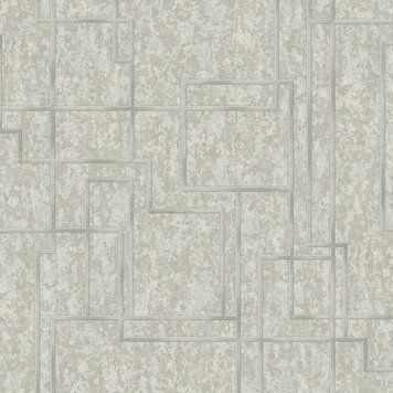 Вінілові шпалери на флізеліновій основі AdaWall Octagon 1202-3 Сірий Геометрія