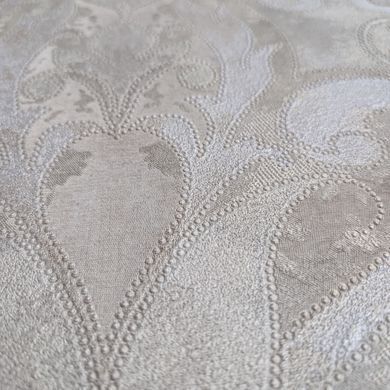 Вінілові шпалери на флізеліновій основі Emiliana Parati Bukhara 82776 Кремовий Дамаск (1 метр)
