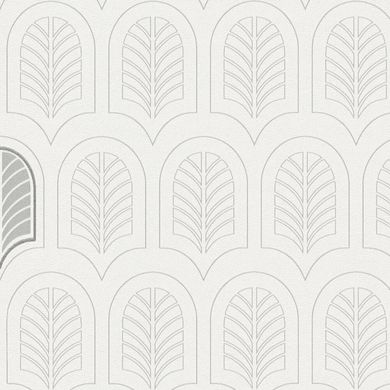 Вінілові шпалери на флізеліновій основі AS Creation New Life 37683-1, Белый, Німеччина