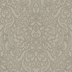 Текстильні шпалери на флізеліновій основі Rasch Textil Laison 78113 Коричневий Дамаск