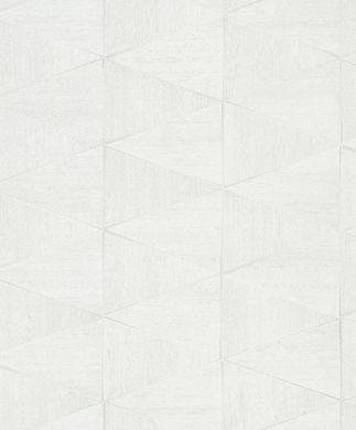 Вінілові шпалери на флізеліновій основі Marburg Travertino 33056 Білий Геометрія