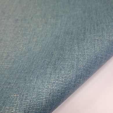 Виниловые обои на флизелиновой основе Caselio Linen 2 LNI103236120 Бирюзовый Однотон