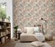 Виниловые обои на флизелиновой основе Erismann Forest Dreams 12265-11 Терракотовый Листья (1 метр)