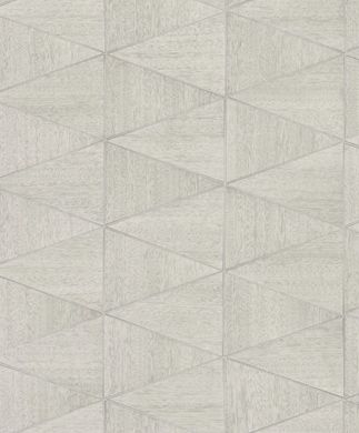 Вінілові шпалери на флізеліновій основі Marburg Travertino 33057 Сірий Геометрія
