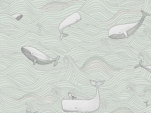 Вінілові шпалери на флізеліновій основі BN International Doodleedo 220731, Сірий