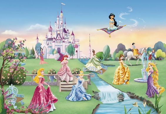 Фотообои на бумажной основе Komar Disney 8-414 Princess Castle