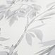 Вінілові шпалери на флізеліновій основі AS Creation Attractive 37830-2 Сірий Листя, Німеччина