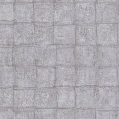 Вінілові шпалери на флізеліновій основі Marburg Casual 30413 Сірий Квадрати