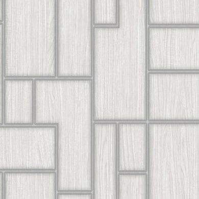 Вінілові шпалери на флізеліновій основі AdaWall Roka 23108-1 Сірий Геометрія