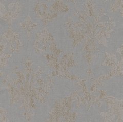 Вінілові шпалери на флізеліновій основі Rasch Emilia 501773 Сірий Візерунок