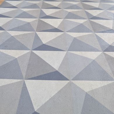 Вінілові шпалери на флізеліновій основі Decoprint Urban Concrete UC21332 Синій Геометрія (53 см)