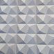 Вінілові шпалери на флізеліновій основі Decoprint Urban Concrete UC21332 Синій Геометрія (53 см)