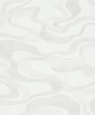 Вінілові шпалери на флізеліновій основі Marburg Kumano 34584 Білий Абстракція, Німеччина