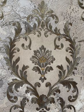 Вінілові шпалери на флізеліновій основі Decori&Decori Carrara 2 83607 Сірий Візерунок, Італія