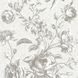 Вінілові шпалери на флізеліновій основі A.S.Creation My Home. My Spa 38700-1 Сірий Квіти, Сірий, Німеччина