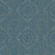 Вінілові шпалери на флізеліновій основі GranDeco Clarence CR3105, Синий, Бельгія