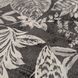 Виниловые обои на флизелиновой основе Grandeco Nomad 171803 Серый Листья (53 см)