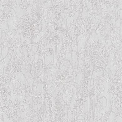 Вінілові шпалери на флізеліновій основі AS Creation Attractive 37834-1 Бежевий Квіти, Німеччина