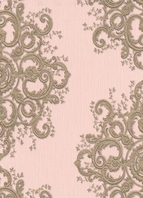 Виниловые обои на флизелиновой основе Erismann Elle Decoration 10154-05, Розовый, Германия