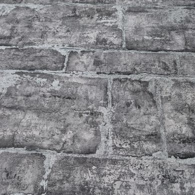 Вінілові шпалери на флізеліновій основі Erismann Fashion for Walls 3 12102-15 Сірий Під цеглу (1 метр), Німеччина