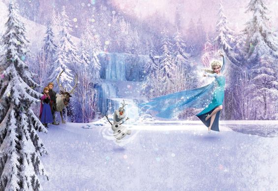 Фотошпалери на паперовій основі Komar Disney 8-499 Frozen Forest