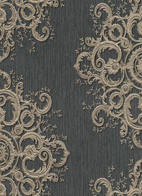 Виниловые обои на флизелиновой основе Erismann Elle Decoration 10154-15, Черный, Германия