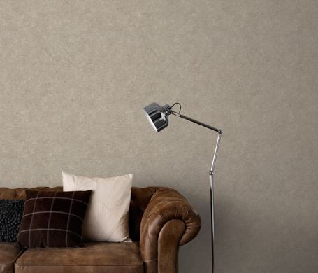 Виниловые обои на флизелиновой основе Erismann Fashion for Walls 5 12262-37 Кофейный Штукатурка (1 метр)