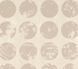 Виниловые обои на флизелиновой основе Limonta Metropole 47416, Бежевый, Италия