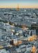 Фотошпалери на стіну : город Париж, вид сверху №434