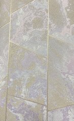 Виниловые обои на флизелиновой основе Decori&Decori Carrara 2 83641 Золотой Геометрия, Италия