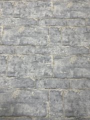 Вінілові шпалери на флізеліновій основі Erismann Fashion for Walls 3 12102-43 Сірий Під цеглу, Німеччина