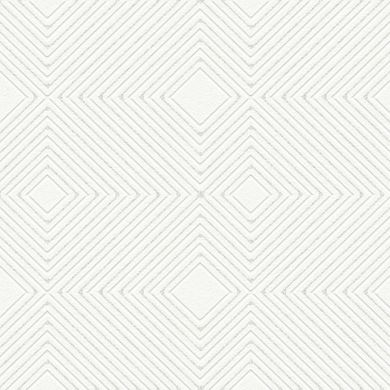 Виниловые обои на флизелиновой основе AS Creation Attractive 37758-5 Белый Геометрия, Германия