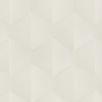 Виниловые обои на флизелиновой основе Erismann Fashion for Walls 4 12180-26 Белый Ромбы