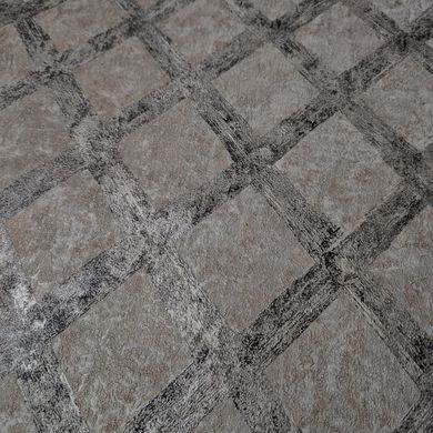 Вінілові шпалери на флізеліновій основі Emiliana Parati Unconventional 50005 Коричневий Ромби