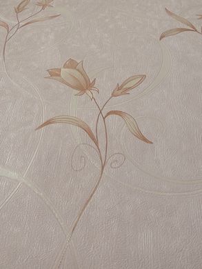 Вінілові шпалери на паперовій основі Flower Fairy 693119 Персиковий Лілії