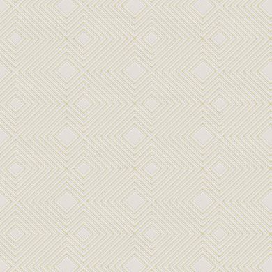 Вінілові шпалери на флізеліновій основі AS Creation Attractive 37758-2 Бежевий Геометрія, Німеччина
