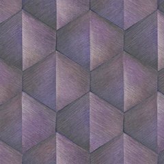 Виниловые обои на флизелиновой основе Erismann Fashion for Walls 4 12180-45 Фиолетовый Ромбы