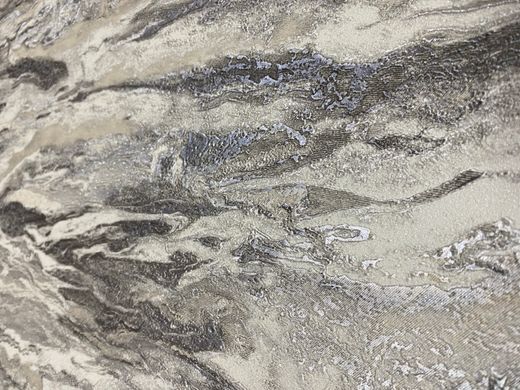 Виниловые обои на флизелиновой основе Decori&Decori Carrara 2 83691 Серебристый Штукатурка, Италия