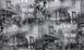 Вінілові шпалери на флізеліновій основі ArtGrand Dinastia 833DN30 Сірий Місто (106см)
