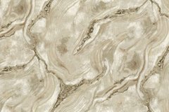 Виниловые обои на флизелиновой основе Decori&Decori Carrara 3 84652 Бежевый Абстракция, Италия