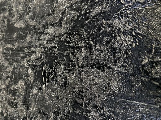 Вінілові шпалери на флізеліновій основі Decori&Decori Damasco Reale 73430 Чорний Штукатурка