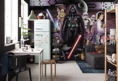 Фотообои на бумажной основе Komar Disney 8-482 Star Wars Darth Vader Collage