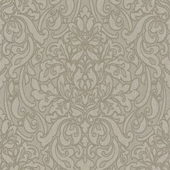 Текстильные обои на флизелиновой основе Rasch Liaison 078113, Серый