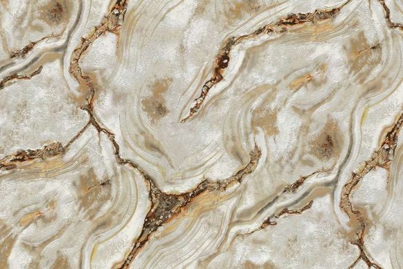 Виниловые обои на флизелиновой основе Decori&Decori Carrara 3 84651 Бежевый Абстракция, Италия