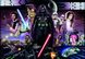 Фотообои на бумажной основе Komar Disney 8-482 Star Wars Darth Vader Collage