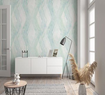 Вінілові шпалери на флізеліновій основі Marburg Shades 32450, Голубой, Німеччина