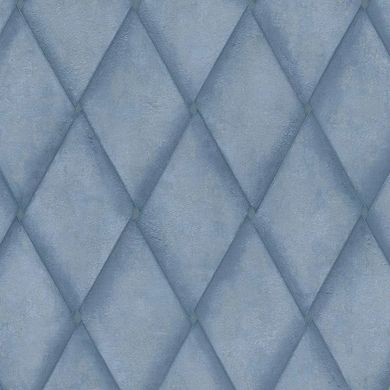 Вінілові шпалери на флізеліновій основі Marburg Platinum 31005 Синій Геометрія (70 см)