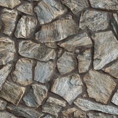 Вінілові шпалери на флізеліновій основі AdaWall Roka 23114-3 Сірий Під камінь