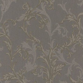Текстильные обои на флизелиновой основе Rasch Liaison 78250 Коричневый Вензель, Коричневый, Германия